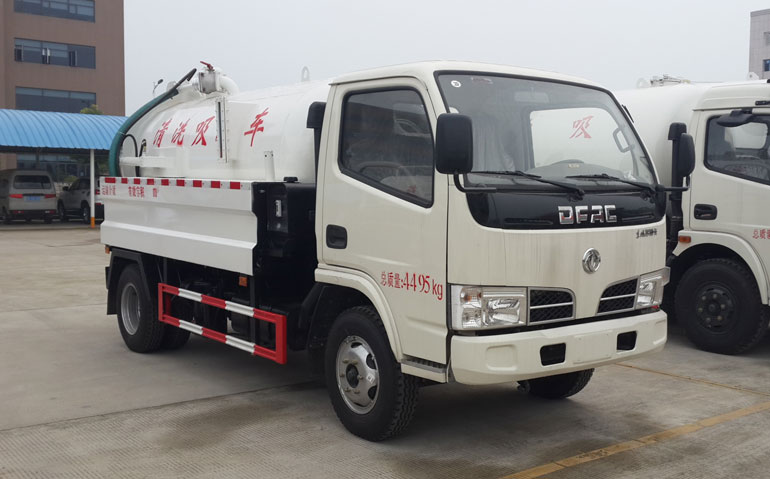 东风小多利卡清洗带吸污车（免征）