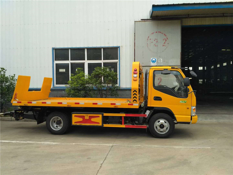  江淮蓝牌一拖二清障车